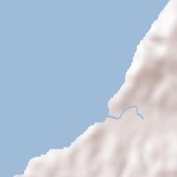 Guéthary Terrain Map