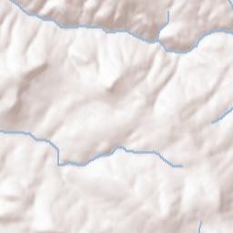 Bonneville County Terrain Map