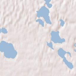 Twin Lake Terrain Map