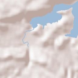 San Vicente de la Barquera Terrain Map
