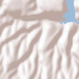 Pučišća Terrain Map