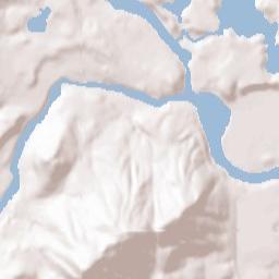 Lake Luzerne Terrain Map
