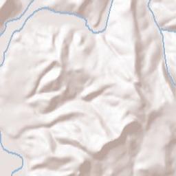 Coquille Terrain Map