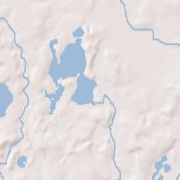 Barnes Lake-Millers Lake Terrain Map