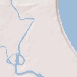 Whitefish Bay Terrain Map