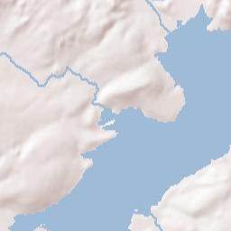 Fulton County Terrain Map