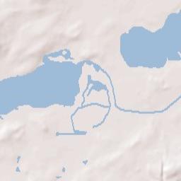 Dane County Terrain Map