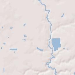 Coopersville Terrain Map