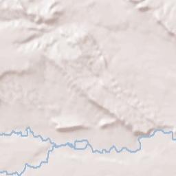 Fort Washakie Terrain Map