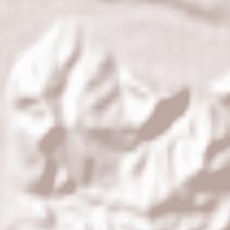 Namyang-dong Terrain Map