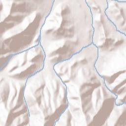Canyonville Terrain Map