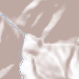 Castelsantangelo sul Nera Terrain Map