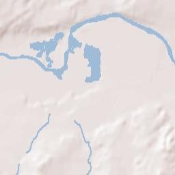 Evansville Terrain Map