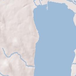 Canandaigua Terrain Map