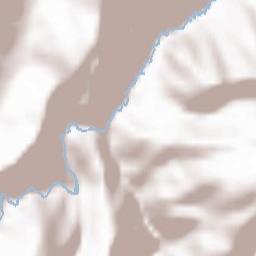 Cerreto di Spoleto Terrain Map