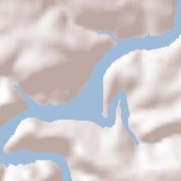 Portomarín Terrain Map