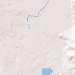 Caribou County Terrain Map
