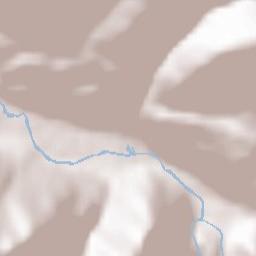 Ax-les-Thermes Terrain Map