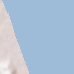 Cologna Spiaggia Terrain Map