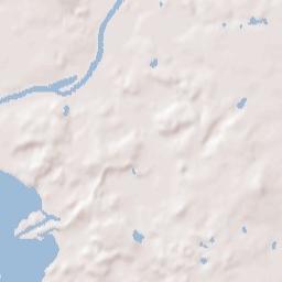 Browns Lake Terrain Map