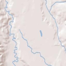 Bannock County Terrain Map