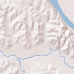 Ponca Terrain Map