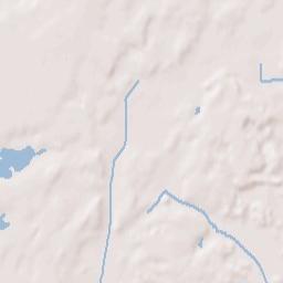 Powers Lake Terrain Map
