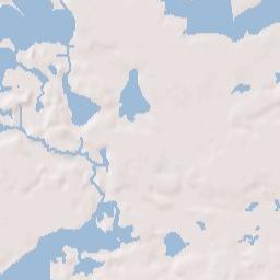Wolverine Lake Terrain Map