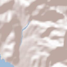 Campotosto Terrain Map