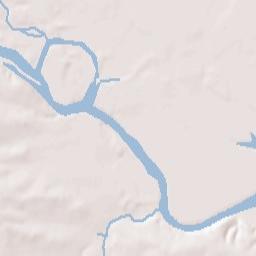 Cedar Falls Terrain Map