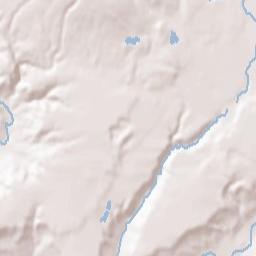 Springville Terrain Map