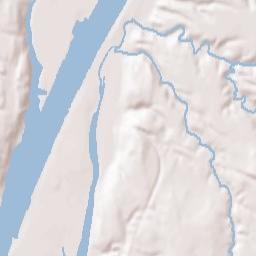 Castleton-on-Hudson Terrain Map