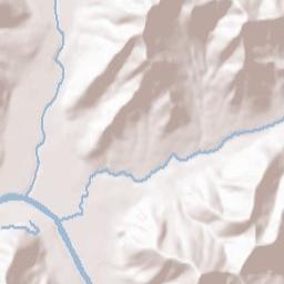 Rogue River Terrain Map