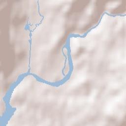 Pontevedra Terrain Map