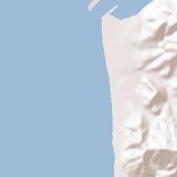 Gold Beach Terrain Map