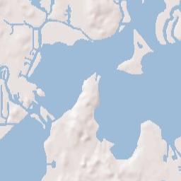 Fox Lake Terrain Map