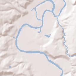 Houghton Terrain Map