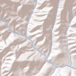 Josephine County Terrain Map