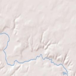Hardin County Terrain Map
