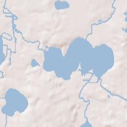 Long Lake Terrain Map