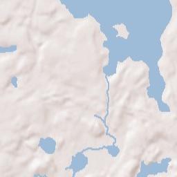 South Gull Lake Terrain Map