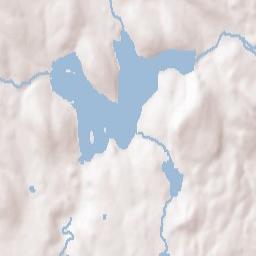 Worcester County Terrain Map