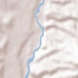 Baños de Río Tobía Terrain Map