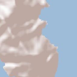 Isola del Giglio Terrain Map