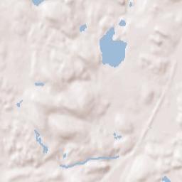 Jamaica Plain Terrain Map