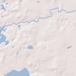 Island Lake Terrain Map