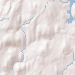 North Brookfield Terrain Map