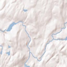 Columbia County Terrain Map