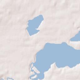 Paw Paw Lake Terrain Map