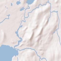 East Brookfield Terrain Map